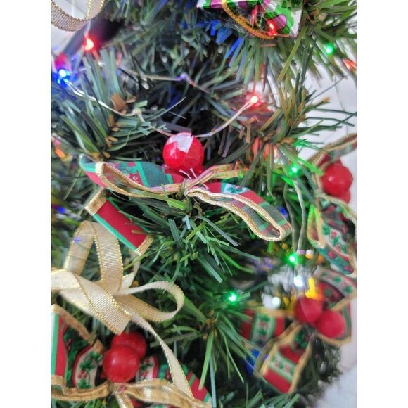 Holiday Creations 1993 Santa Claus tree animated elf kid Xmas present - Picture 13 of 16